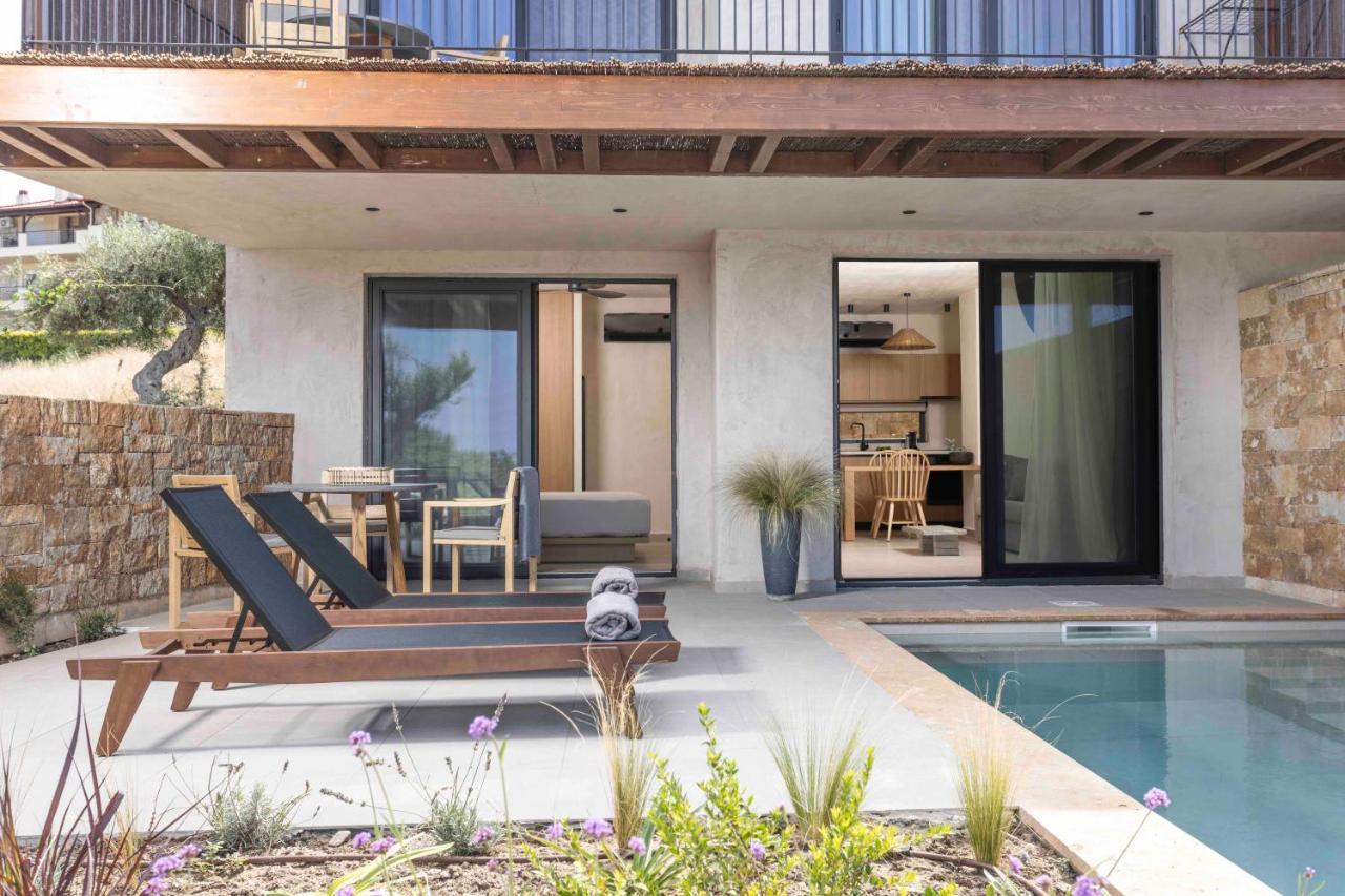 Pnoes Luxury Suites Paliouri Exteriér fotografie